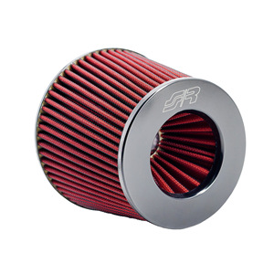 Filtro biconico elicoidale in cotone rosso - Product Image 2