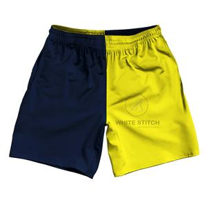 Shorts de rugby personnalisés à deux couleurs, respirants, antibactériens, à séchage rapide, taille élastique, prix raisonnable - Product Image 6