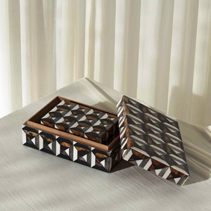 Resin Storage Boxes Hot Selling Gifts & Crafts Wooden Boxes <b>Wall</b> <b>Signs</b> Made In India - Product Image 1