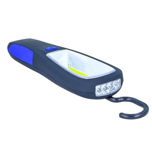 Lampada torcia portatile 2W COB LED per officina alimentata da 4 batterie AAA-auto e moto/luci e lampadine - Product Image 2