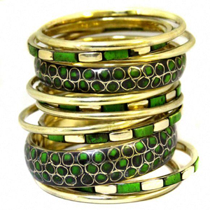 Pulsera de moda de hueso de latón tradicional de alta calidad, brazaletes de joyería de mano para mujer, pulseras de cadena fina y eslabones, precio de fábrica - Product Image 2