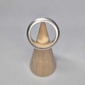 2025 anillo de medio CANAL DE PLATA 925 sólida en blanco para montaje de piedras preciosas, joyería de recuerdo conmemorativo, Base de joyería personalizada artesanal DIY - Product Image 6