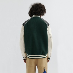 Veste universitaire à col montant en toile personnalisée de l'université DCY Veste pull imperméable coupe-vent pour hommes avec logo personnalisé Service OEM - Product Image 4