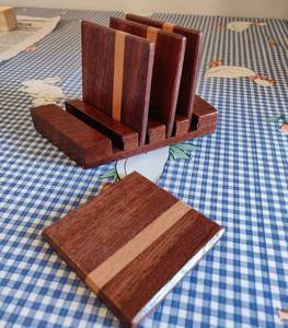 Dessous de verre rond en bois taille personnalisée fait à la main pour les articles de table et de cuisine en gros de haute qualité du Vietnam - Product Image 6