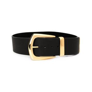 เข็มขัดหนังวัวแท้แบบยูนิเซ็กซ์ พร้อมหัวเข็มขัดเหล็กทรงสี่เหลี่ยม ลายเรียบ กันน้ำ เป็นมิตรกับสิ่งแวดล้อม ผลิตในอินเดีย - Product Image 3