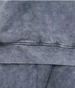 Latest Winter Acid Wash Tracksuit for Men Wholesale Customized Design with Hooded Collar Top Selling Solid Patterns - Product Image 6