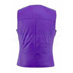 Chaleco de cuero genuino para hombre de la mejor calidad 2024, ropa de invierno, prendas de vestir exteriores sin mangas, característica transpirable - Product Image 6