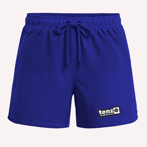 Pantalones Cortos Deportivos de Poliéster para Hombre, Secado Rápido, Cintura Elástica con Cordón, Servicio de Bordado de Logotipo Personalizado - Product Image 4