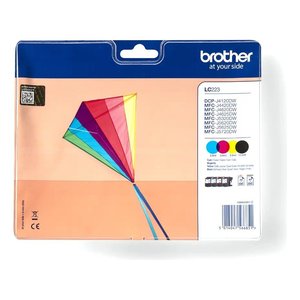 Ensemble de cartouches d'encre Brother LC223BK LC223C LC223M LC223Y Multipack pour utilisation avec imprimante - Product Image 2