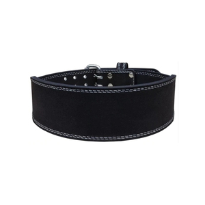 High Quality Waist <b>Support</b> <b>Gym</b> Fitness Power Workout Weight Lifting Belt Factory Customized Cow Leather Powerlifting Lever Belts - Product Image 2