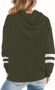 Premium femmes sweat à capuche zippé surdimensionné sweats en coton sweat à capuche recadrée Logo personnalisé pull à capuche en gros - Product Image 3