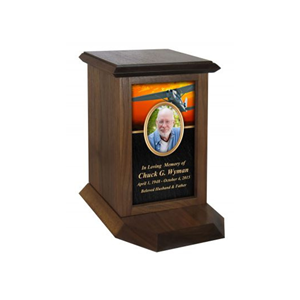 Nueva llegada buen precio urna de madera cremación para urnas de cremación humana al por mayor urna funeraria hecha a mano de Vietnam - Product Image 6