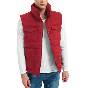 Chaleco Acolchado de Lona sin Mangas para Hombre de Alta Calidad, Diseño Personalizado, Último Modelo, Ropa Casual de Exterior para Otoño, con Calefacción - Product Image 1