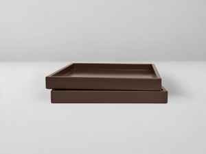 Vaisselle décorative rectangulaire en bois massif véritable naturel, plateau de service à fruits, plateau de service à café, plateau de service à café - Product Image 4