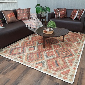 Top Selling handmade Rug,Oversize Turkish Rug,<b>Navy</b> <b>Blue</b> Rug,Oushak Rug,Large Turkish Rug,9x12 Area Rug,Beige Rug customize - Product Image 5