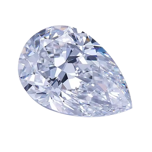 Diamant de laboratoire de 15,10 carats, couleur D, taille poire excellente, certifié pour la fabrication de bijoux - Product Image 1