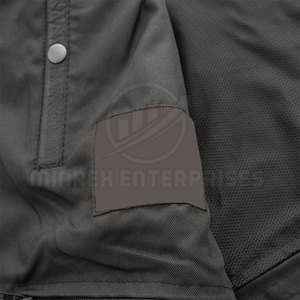 2023 New Arrival Customized Men's Premium Quality Leather Vest Waterproof Windproof <b>Breathable</b> Quick Dry Canvas Outer Wear - Product Image 4