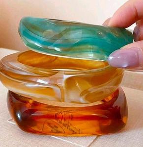 Designer Waterproof Resin Bangles for Women Trendy Fashion Jewelry Customizable Elegant Look for Wedding Festival Party - Product Image 4