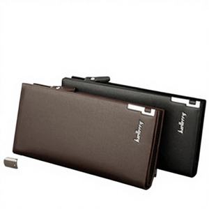 Goodshopping - Tarjetero Bifold Delgado de Microfibra y Cuero Sintético para Hombre, Elegante, Moderno, Impermeable, de Primera Calidad y Duradero - Product Image 3