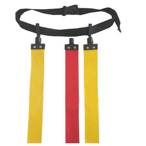 Nouvelles ceintures de flag football réglables pour le sport - Ensemble de ceintures de flag football réglables avec boucle adhésive - Product Image 2