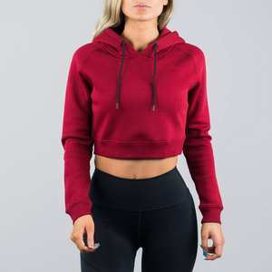 Sweat à capuche pour femme, tissu doux et confortable, logo personnalisé, cordons de serrage pour un usage quotidien, style streetwear, entraînement et tenues décontractées - Product Image 2