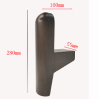 Pieds de meuble en bois personnalisés de style moderne et durable Jambe de canapé solide et facile à installer pour pouf de salon