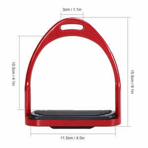 Lo último en estribos de Carreras de Caballos de acero inoxidable ligeros de alta calidad, estribos de montar con logotipo personalizado, estribos de seguridad de protección - Product Image 3