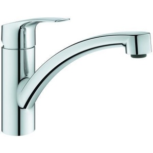 For GROHE Eurosmart 33281_3 <b>Flat</b> Spout Chrome <b>Battery</b>-Operated Kitchen Faucet EH-SPT Model - Product Image 1