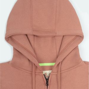 Sudaderas con Capucha de Moda para Mujer, Manga Larga, Corte Ajustado, Diseño Personalizado, Logotipo en la Parte Delantera, 100% Algodón - Product Image 2