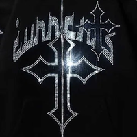 Erkek %100 Pamuklu Kapüşonlu Sweatshirt Cepli Rüzgar Geçirmez Özel Toplu Siparişler 2 Adet Kalın Polar Kış Sezonu Dijital Baskı Vinil