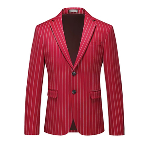 Blazer de calle para hombre, chaqueta de traje, estilo informal, chaqueta para hombre, boda, cena, fiesta, vestido de negocios, abrigo - Product Image 3