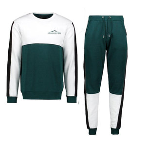 Ensemble de survêtement décontracté pour homme, respirant, imprimé, écologique, à séchage rapide, personnalisé avec logo, 2 pièces, marque privée - Product Image 1