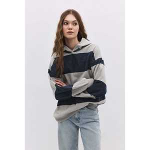 Sudadera con Capucha a Rayas - Product Image 1