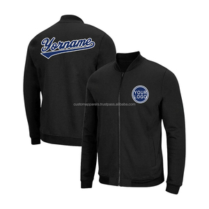 Custom Wool Varsity <b>Jacket</b> for Corporate Branding Premium Leather Sleeve Professional Uniform - Product Image 1