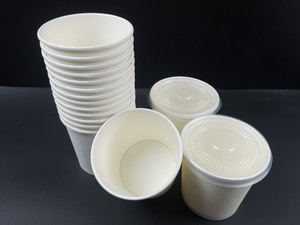 Best Quality 500ML 750ML <b>Paper</b> <b>Bowls</b> with Lids Made in Vietnam for Tableware Cookware & Drinkware - Product Image 1