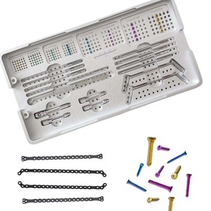 ชุดเครื่องมือล็อคชุดจานล็อคการผ่าตัดแผ่นกระดูกสัตวแพทย์แผ่นผ่าตัด ALPS ผ่าตัดสแตนเลส - Product Image 1