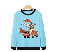Suéter de Forro Polar Estampado con Efecto Ácido para Mujer, Estilo Urbano, Manga Larga, Opción de Logotipo Frontal, Venta al por Mayor, Colección Otoño/Invierno