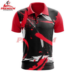 Top Quality 100% Polyester Sublimation Printed <b>Sports</b> Men Polo T Shirt Customized Quick Dry Sweat Moisture Men's <b>Sports</b> <b>Jersey</b> - Product Image 5