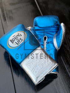 No Boxing No Life Gants de boxe en cuir de vachette à lacets, rembourrage épais à 4 couches, évacuation de l'humidité, respirants, réglables - Product Image 4