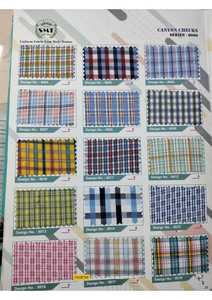 Tissu uni rayé à carreaux, tissé, pour uniformes scolaires, pour garçons et filles, vente à l'exportation, directement de l'usine - Product Image 4