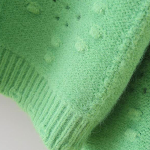 New Arrival KATBROS INDUSTRY High Quality Wool Button-Up Women's <b>Cardigan</b> <b>Sweater</b> Breathable Pocket Decor Custom Logo Solid - Product Image 4