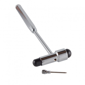Martillo de Percusión Buck con Aguja y Cepillo para Reflejos Tendinosos Profundos - Instrumento de Diagnóstico Manual de Acero - Product Image 4