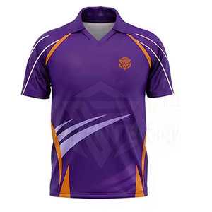 Custom Reversible Men's <b>Cricket</b> Uniform Jersey Short Set <b>Full</b> Sublimation 100% Polyester Breathable Quick Dry for Adults - Product Image 2