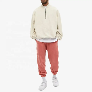 Vente en gros de sweatshirts personnalisés pour hommes impression et broderie de logo personnalisé grand poids style décontracté fermeture éclair sweats à capuche de haute qualité - Product Image 3