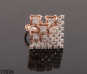 D'VINS JEWELS Lab Grown Diamond Ring 14K 18K Gold Round Cut Wedding Engagement Party Women's Jewelry - Product Image 4