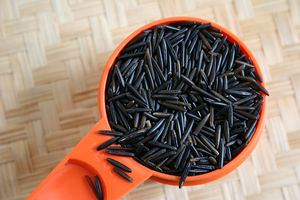 Riz noir biologique texture dure style séché-riz sain prêt pour l'exportation en gros - Product Image 4