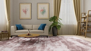 Juego de alfombras persas de lana anudadas a mano de alta calidad Diseño de patrón abstracto - Product Image 2