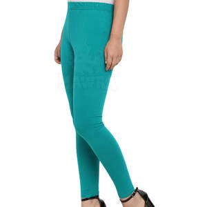 Pantalon Legging Femme Taille Haute Élastique Couleur Unie, Personnalisable avec Logo et Impression, Longueur Intégrale, Prix Usine, En Vente - Product Image 2