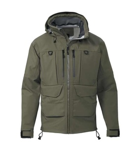 Chaquetas aisladas impermeables hechas a medida de alta calidad, capucha para caza al aire libre, diseño de camuflaje duradero, cremallera transpirable Viral - Product Image 1
