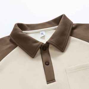 Sudadera Polo Lauren 2025 Informal para Hombre, de Verano, Tejida, con Forro, Holgada, Estilo Urbano, Talla Grande, Personalizada, con Diseño de Puntos, 100% Algodón - Product Image 2